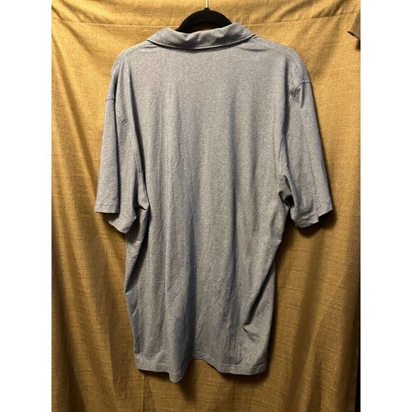Mens Master Classics Heathered Blue Golf Polo Size XXL - Picture 6 of 7